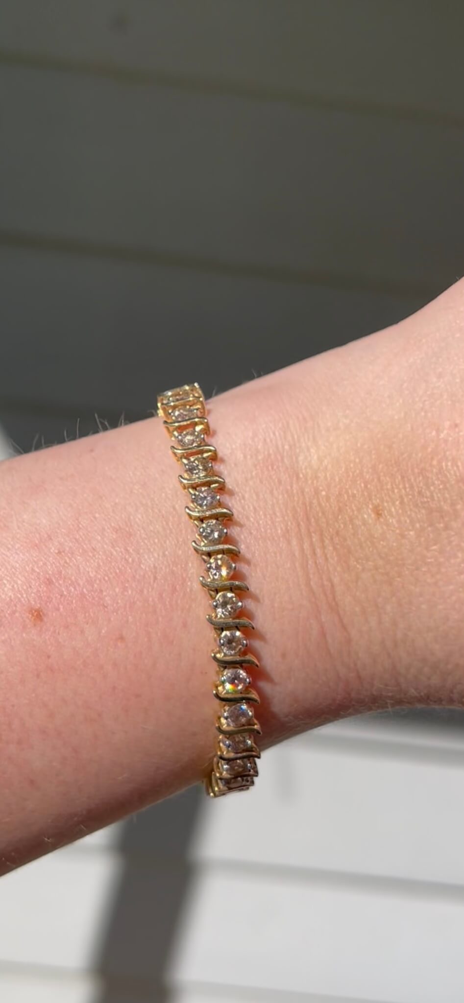 90's Diamond Tennis Bracelet