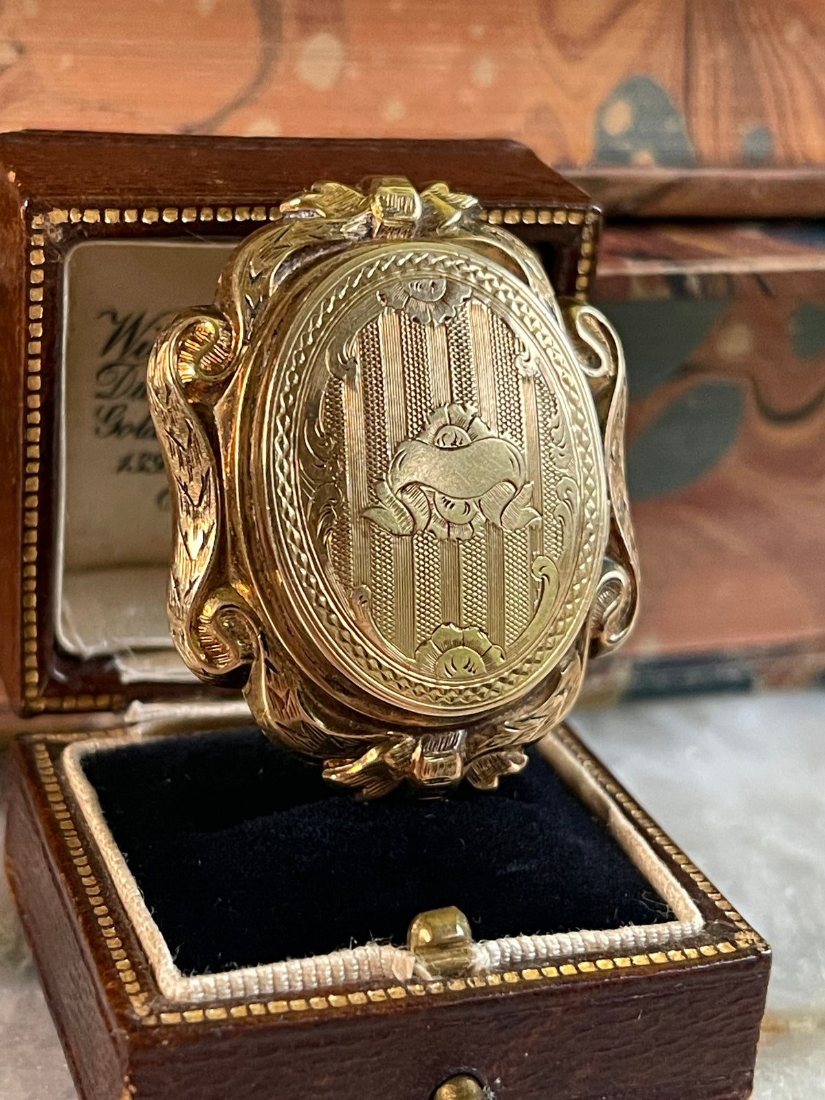 Victorian Daguerreotype Portrait Locket