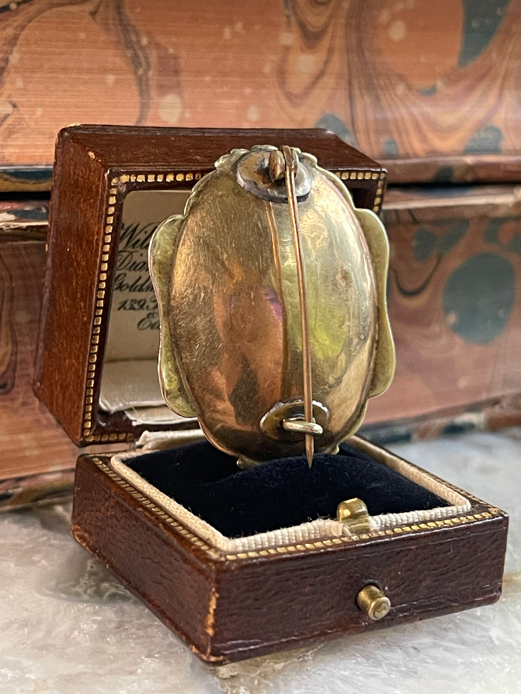 Victorian Daguerreotype Portrait Locket