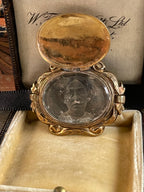 Victorian Daguerreotype Portrait Locket
