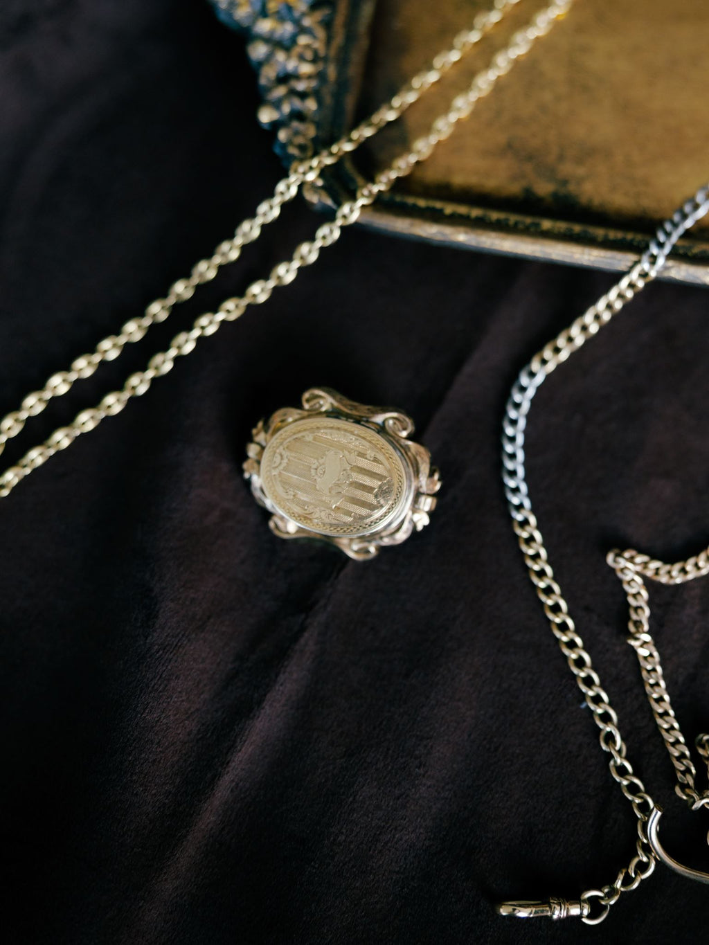 Victorian Daguerreotype Portrait Locket