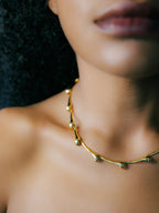 Wave Link Designer Necklace